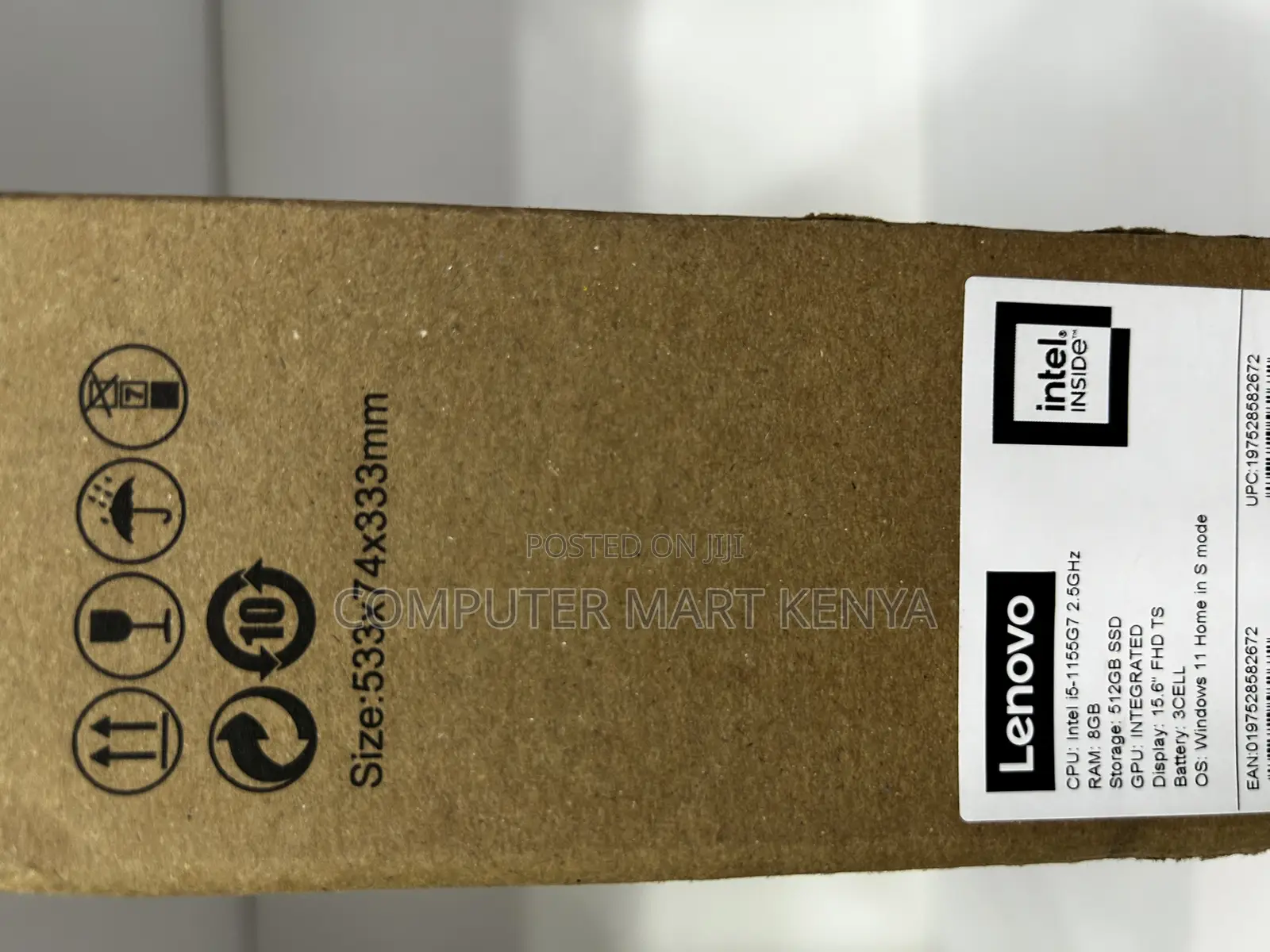 New Laptop Lenovo Ideapad 3 8GB Intel Core I5 SSD 512GB