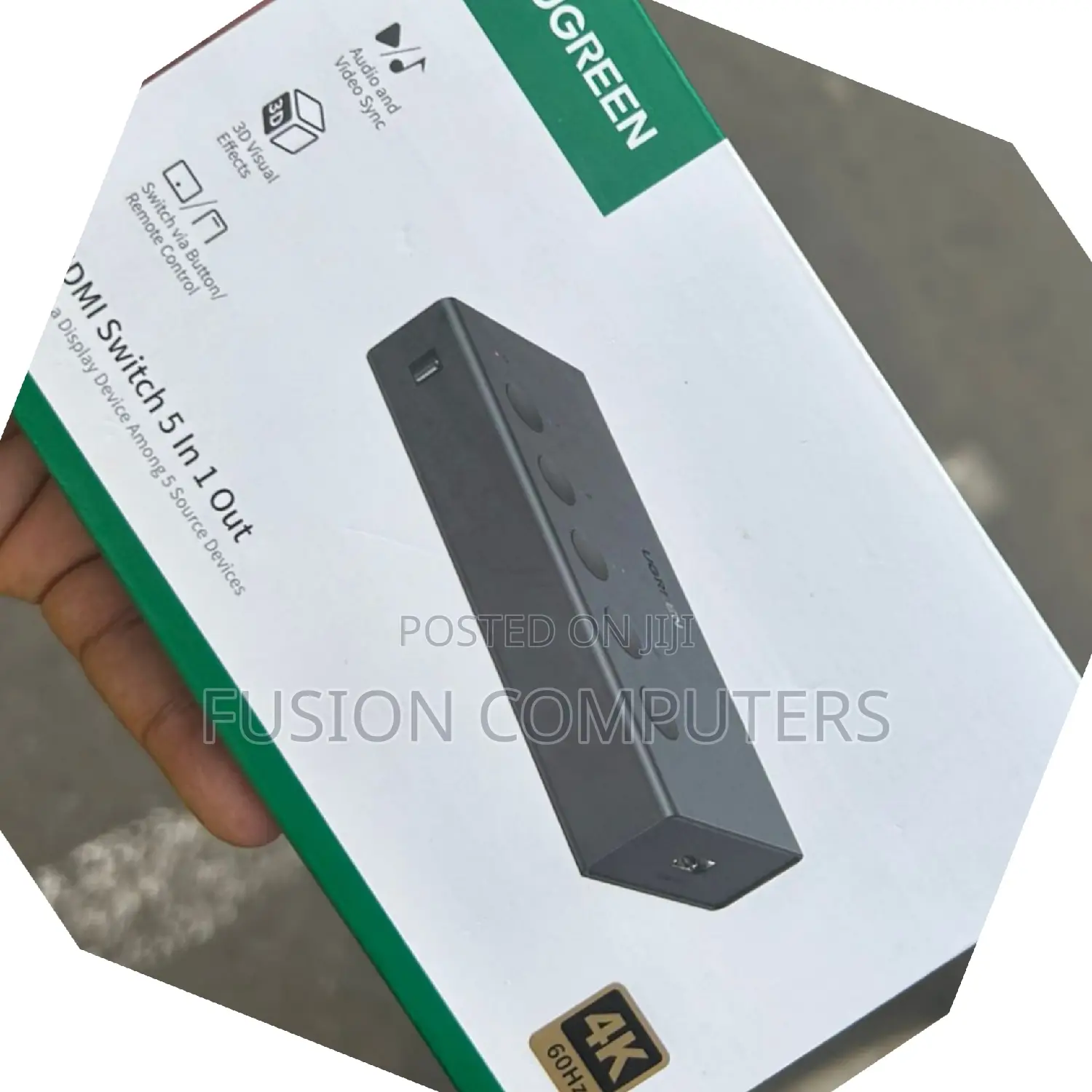 UGREEN HDMI Switch 5-in 1-out