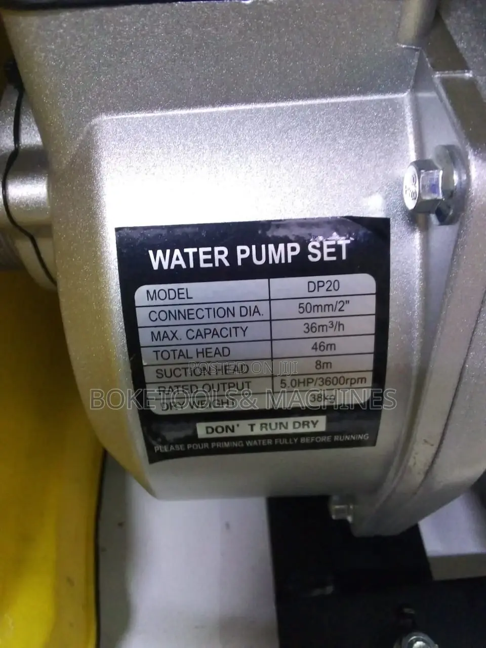 Girasol High Pressure Diesel Water Pump