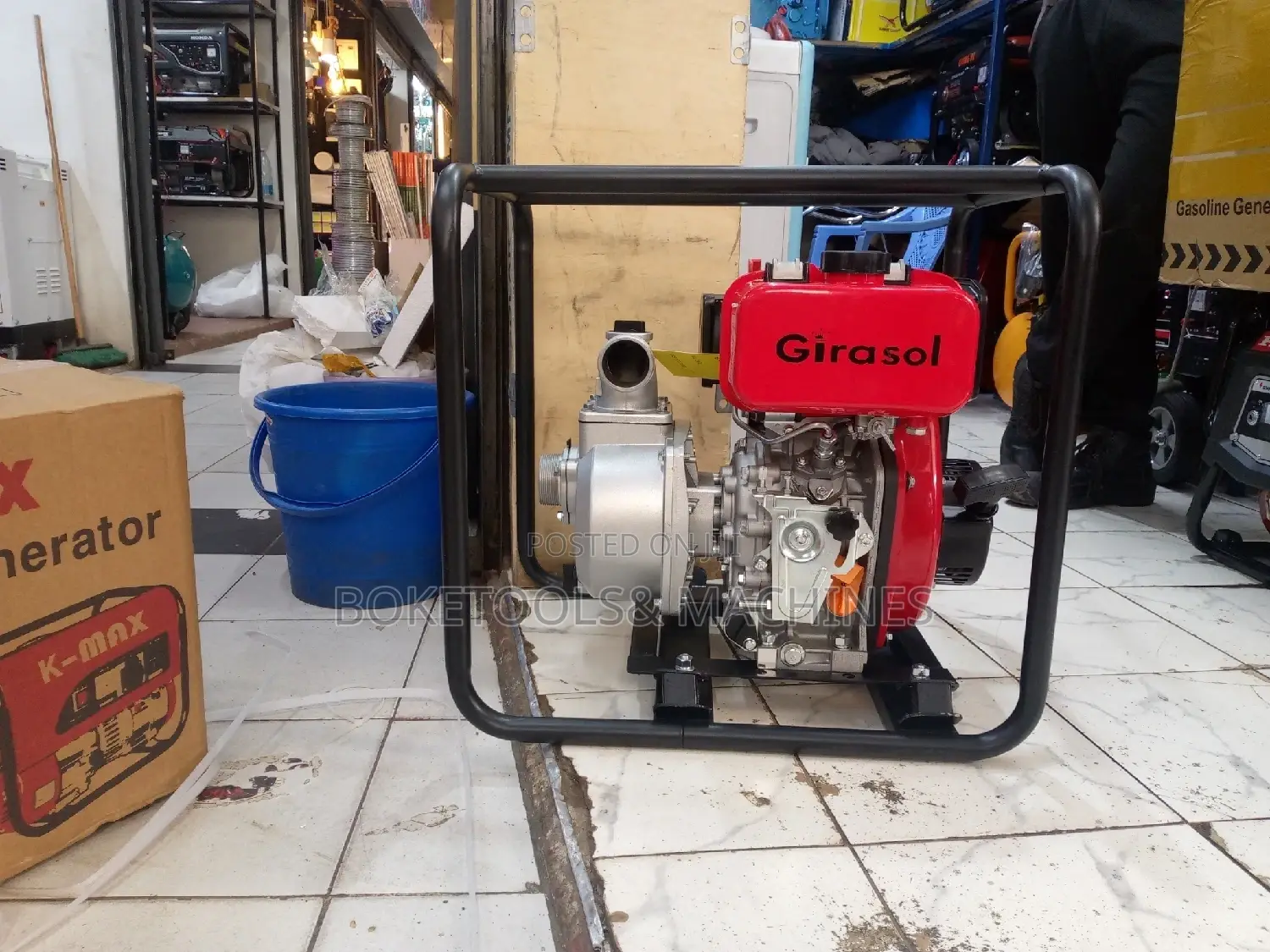 Girasol High Pressure Diesel Water Pump