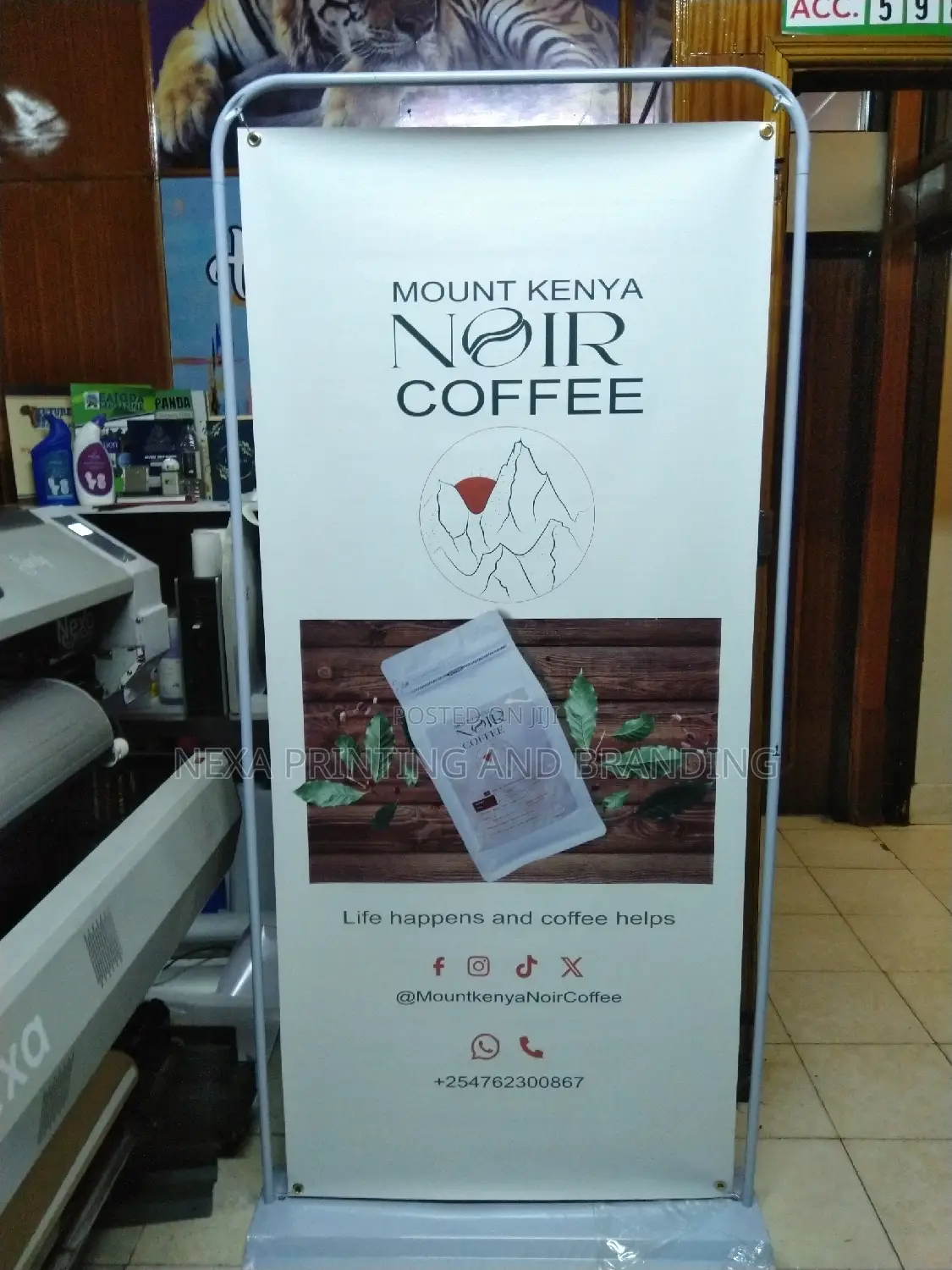 Door Frame Banner
