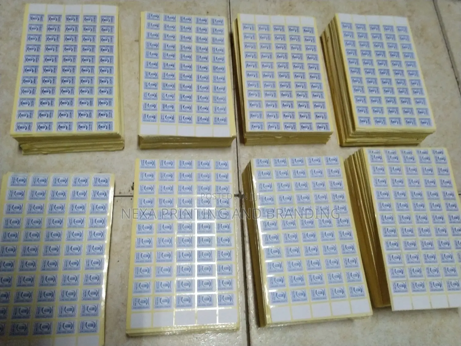 High Quality Kebs Adhesive Stickers