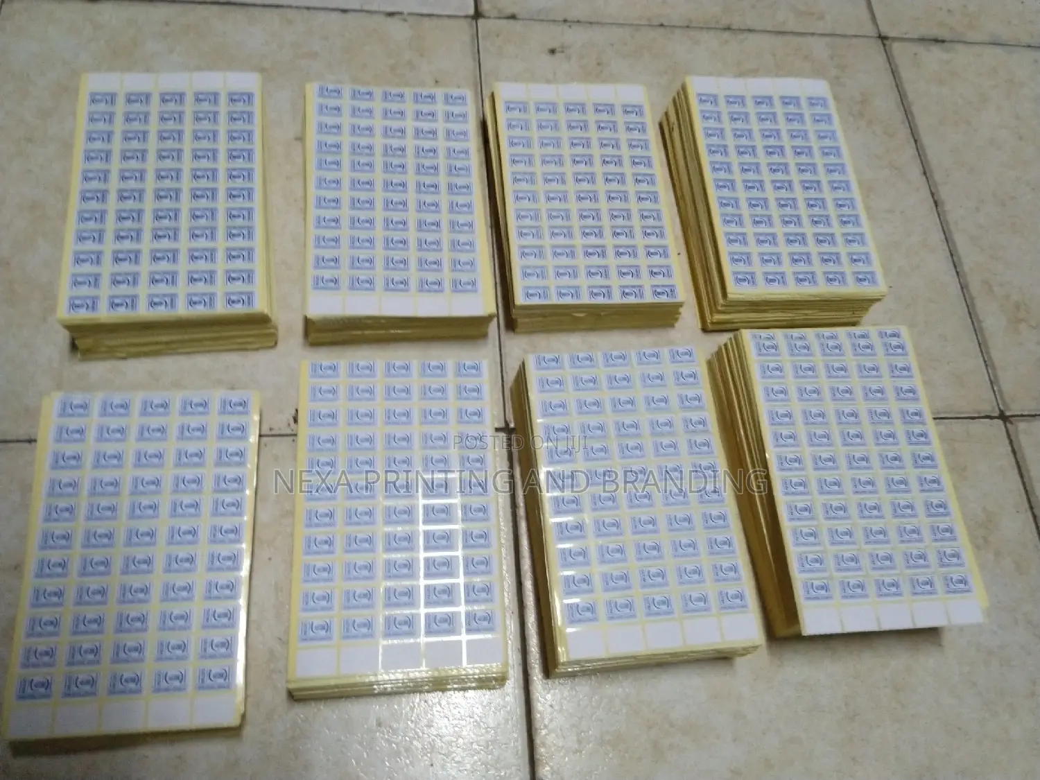 High Quality Kebs Adhesive Stickers