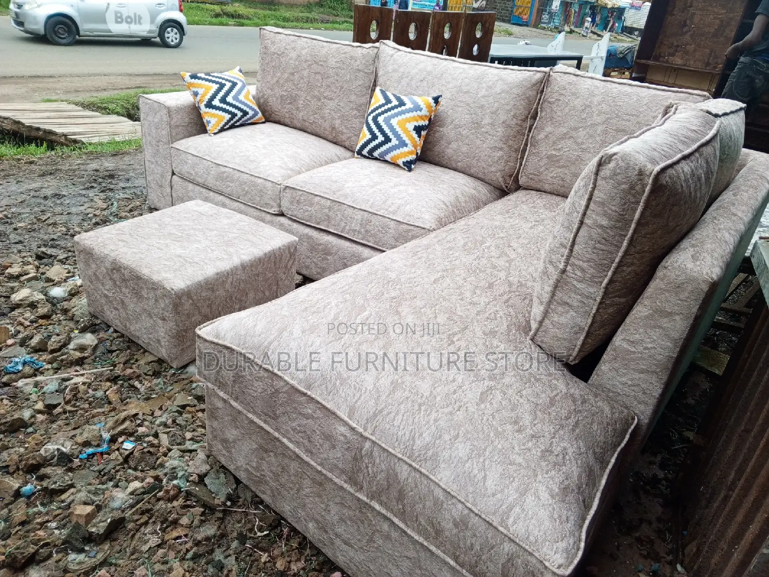 L Shape Sofa 6 Seater