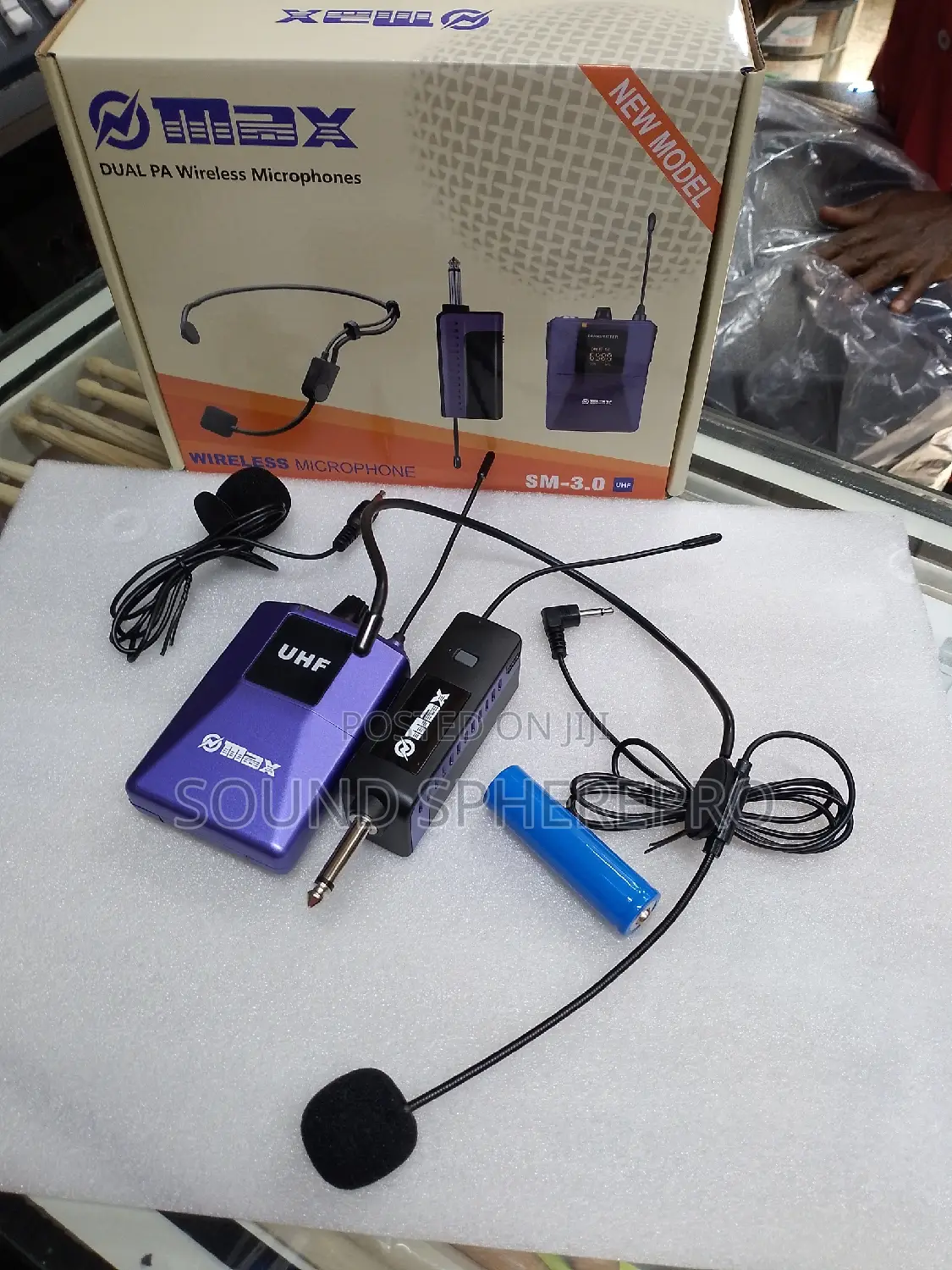 Max Sm3.0 Single Lapel Microphone