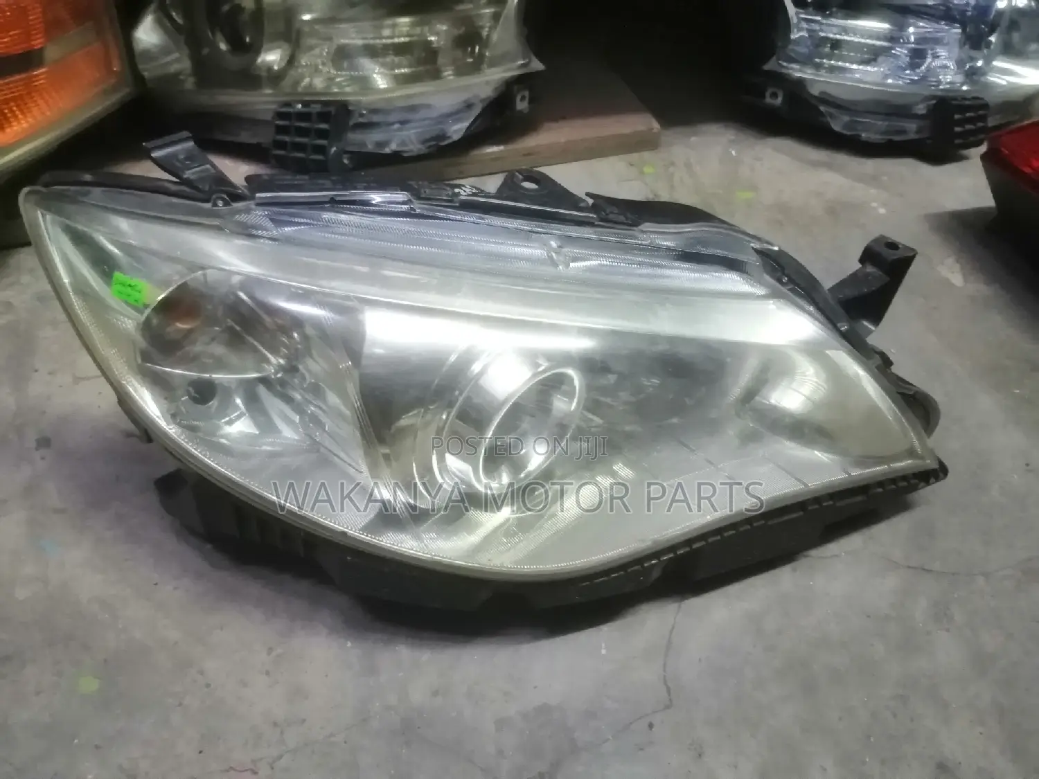 Subaru Impreza N14 Non Xenon Clear Head Lamp, Clean EX Japan