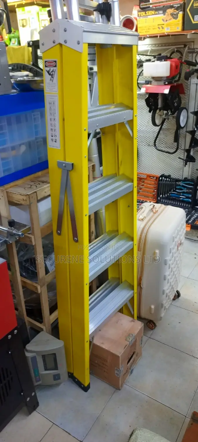 Fibreglass Double Sided Step Ladders Industrial