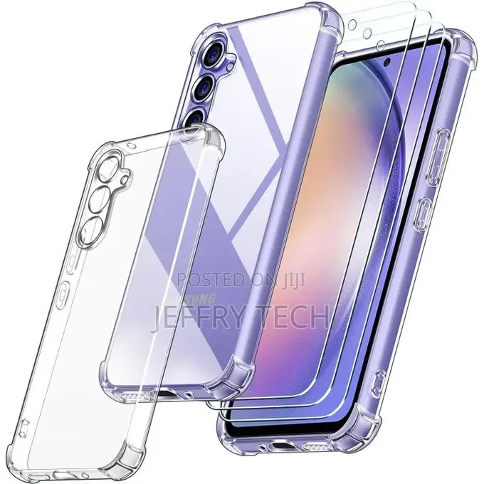 S-Softline Back Cover for Samsung Galaxy A54 5G, Transparent