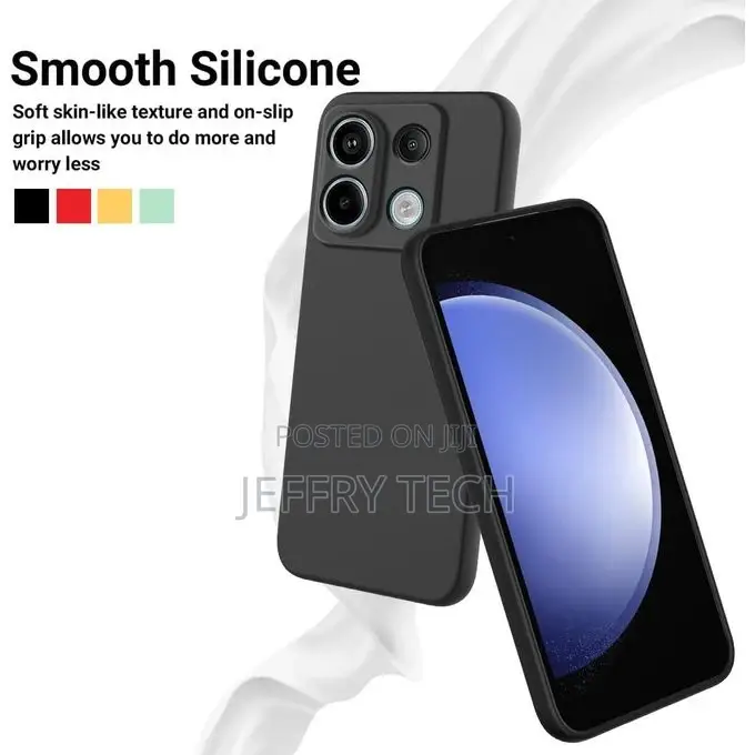 Case for Xiaomi Poco X6 5G, Silicone Protective Phone Case
