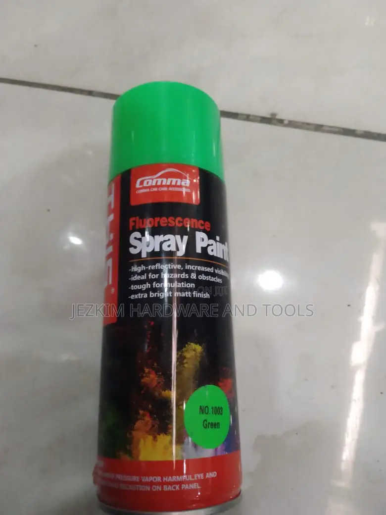 Spray Paints, Pink, Luninous Green, All Colours Available