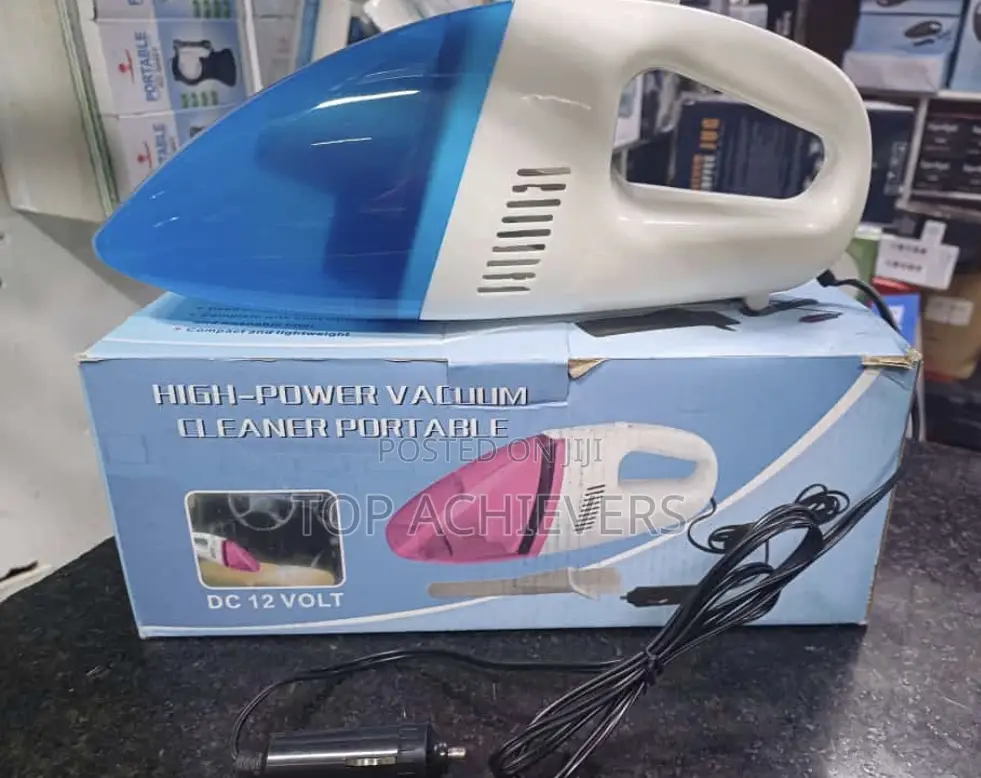 Portable Solar/Dc Car Vacuum Cleaner