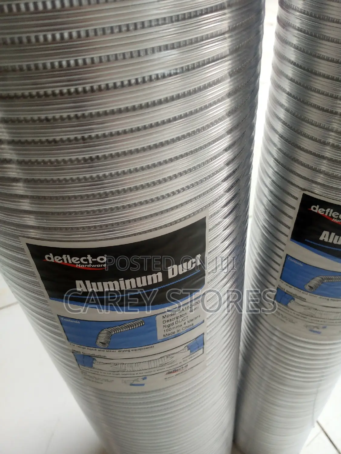 Ac Aluminium Duct Pipe 4"