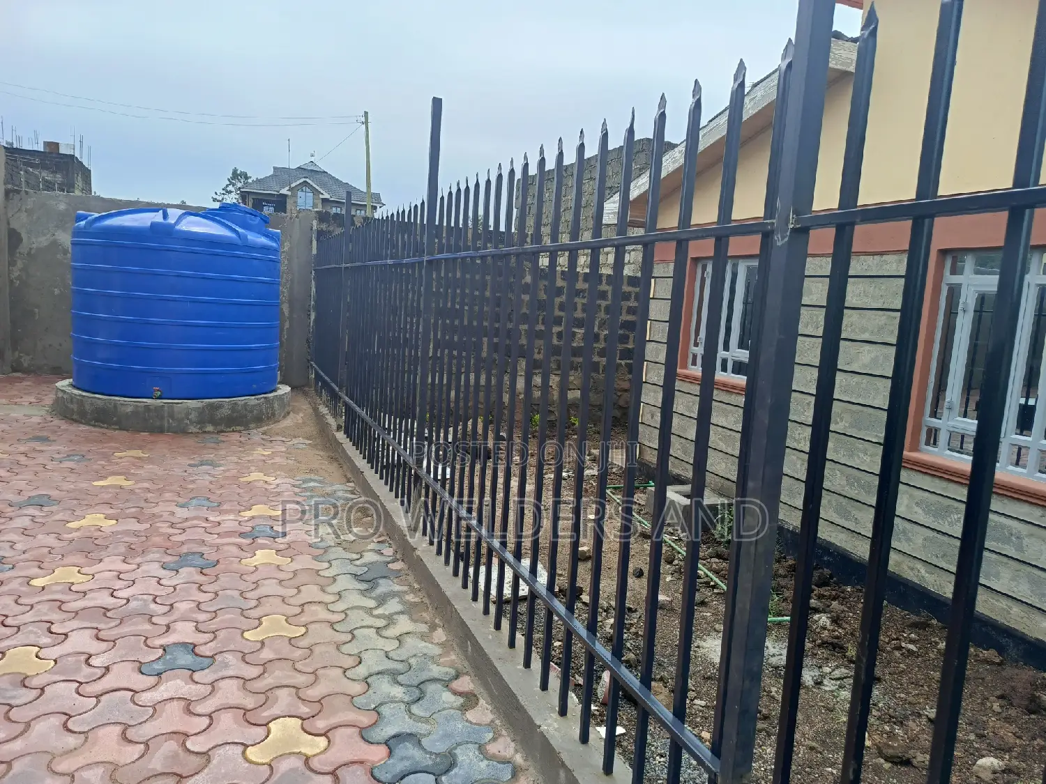 Palisade High Security Fence