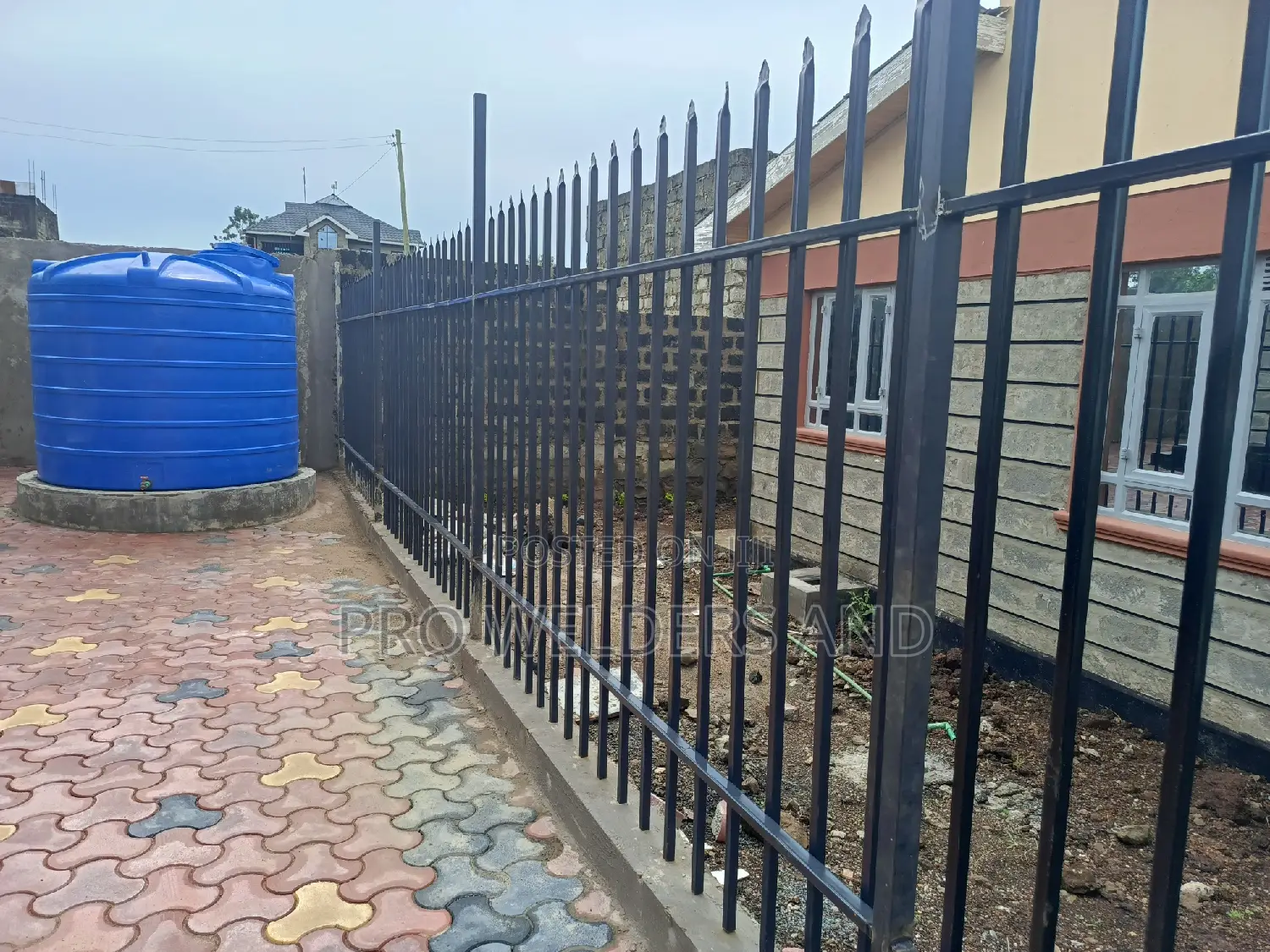 Palisade High Security Fence