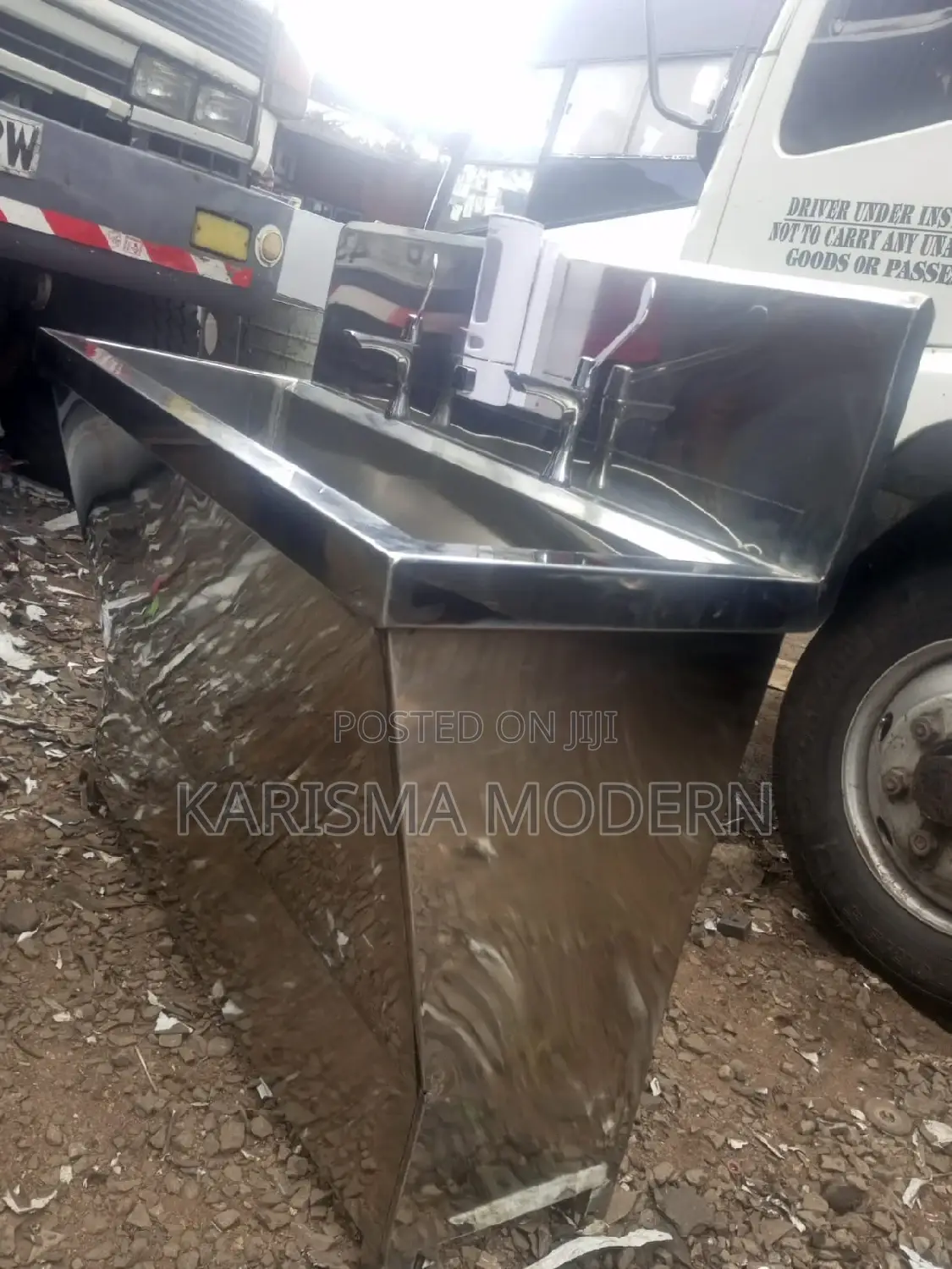 Commercial Stainless Scrub Sink