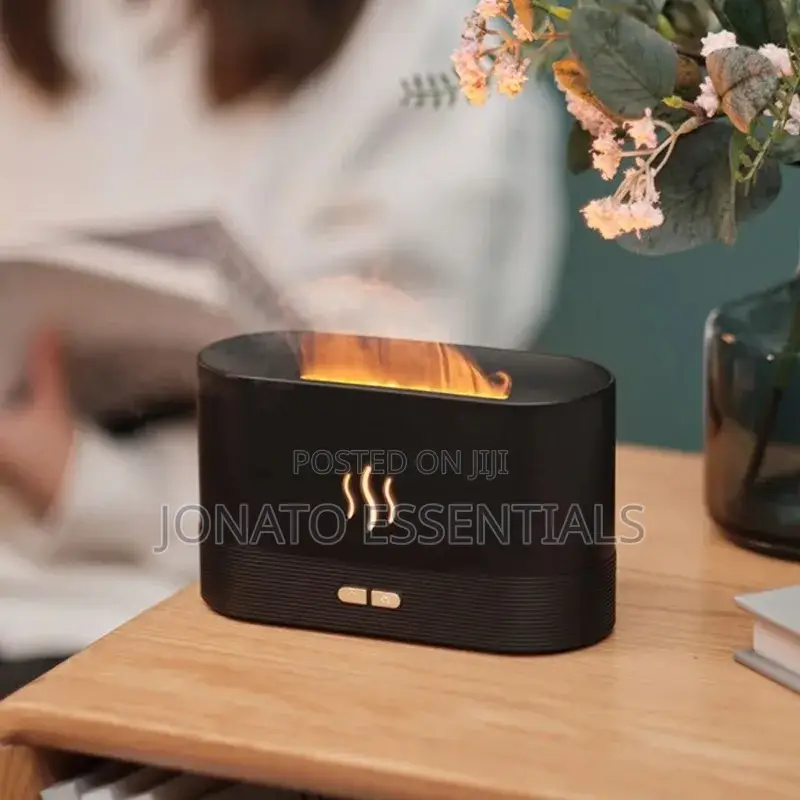 Flame Aroma Diffuser With Fire-Like Lights