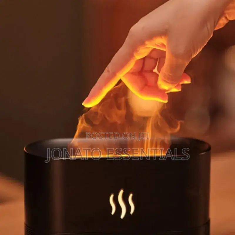 Flame Aroma Diffuser With Fire-Like Lights