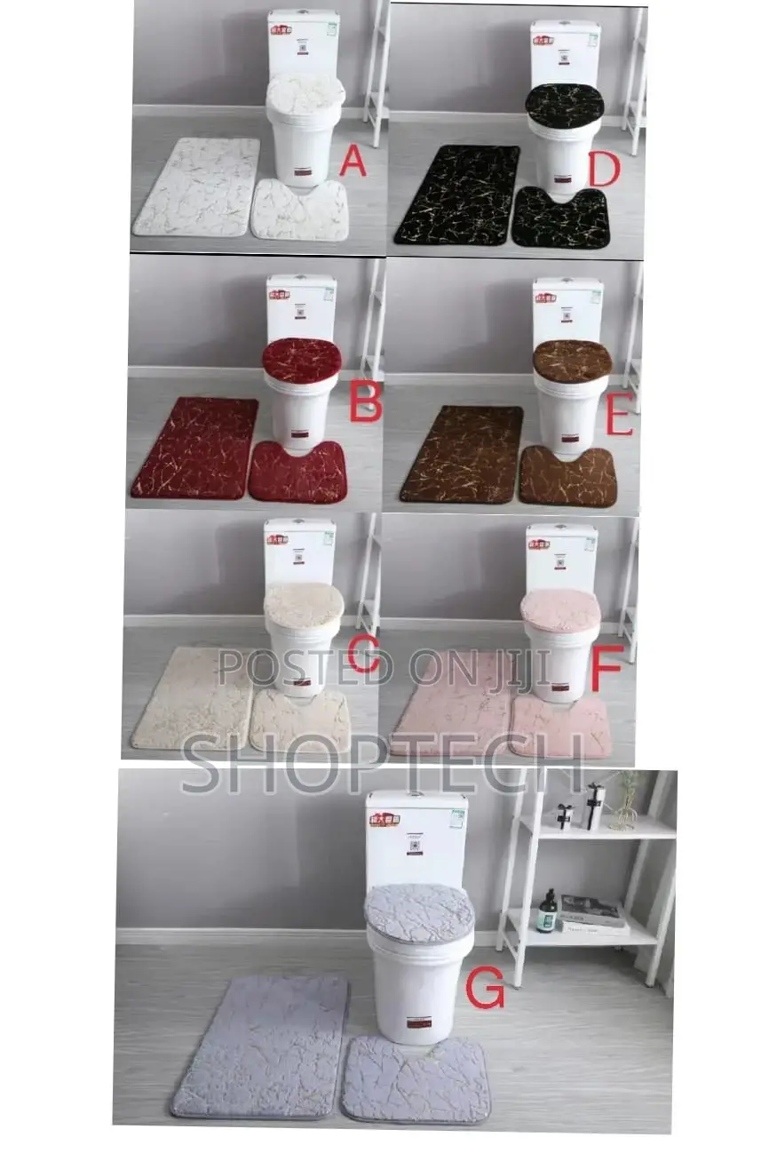 *3 in 1 Toilet Mats