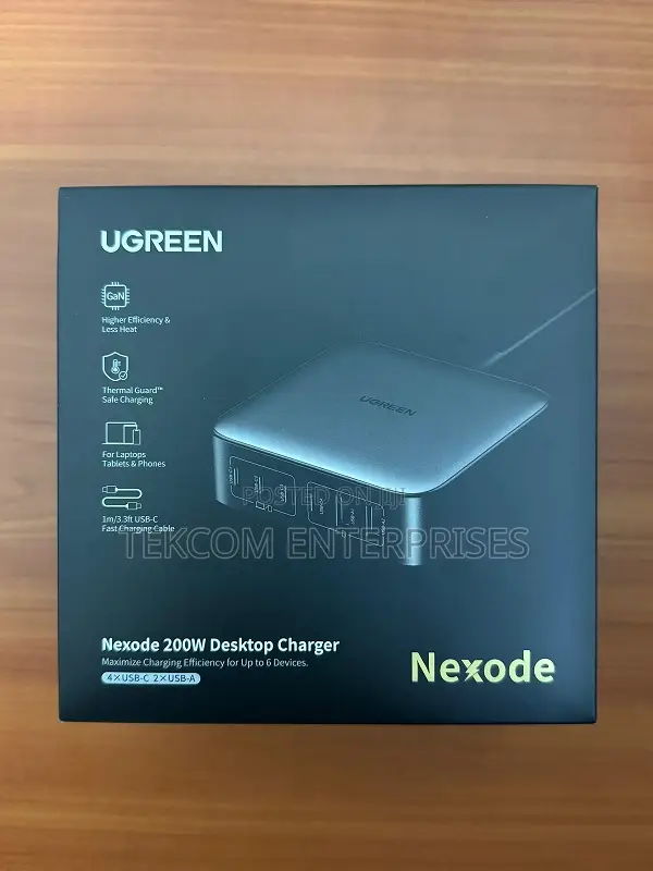 UGREEN Gan 200W Desktop Charger (6-Port)