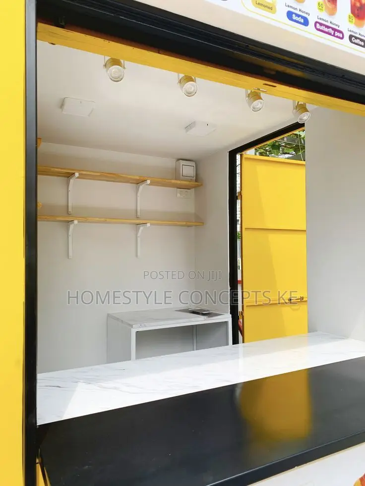Kiosk Booth Container Food Trailer Fabrication Services