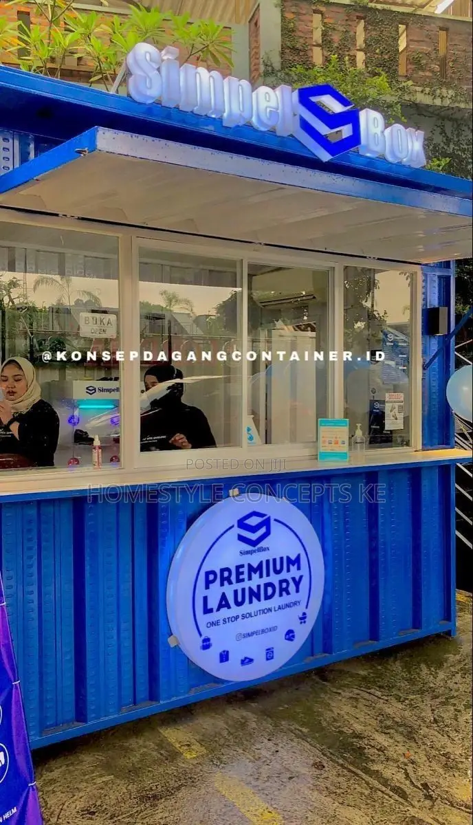 Kiosk Booth Container Food Trailer Fabrication Services