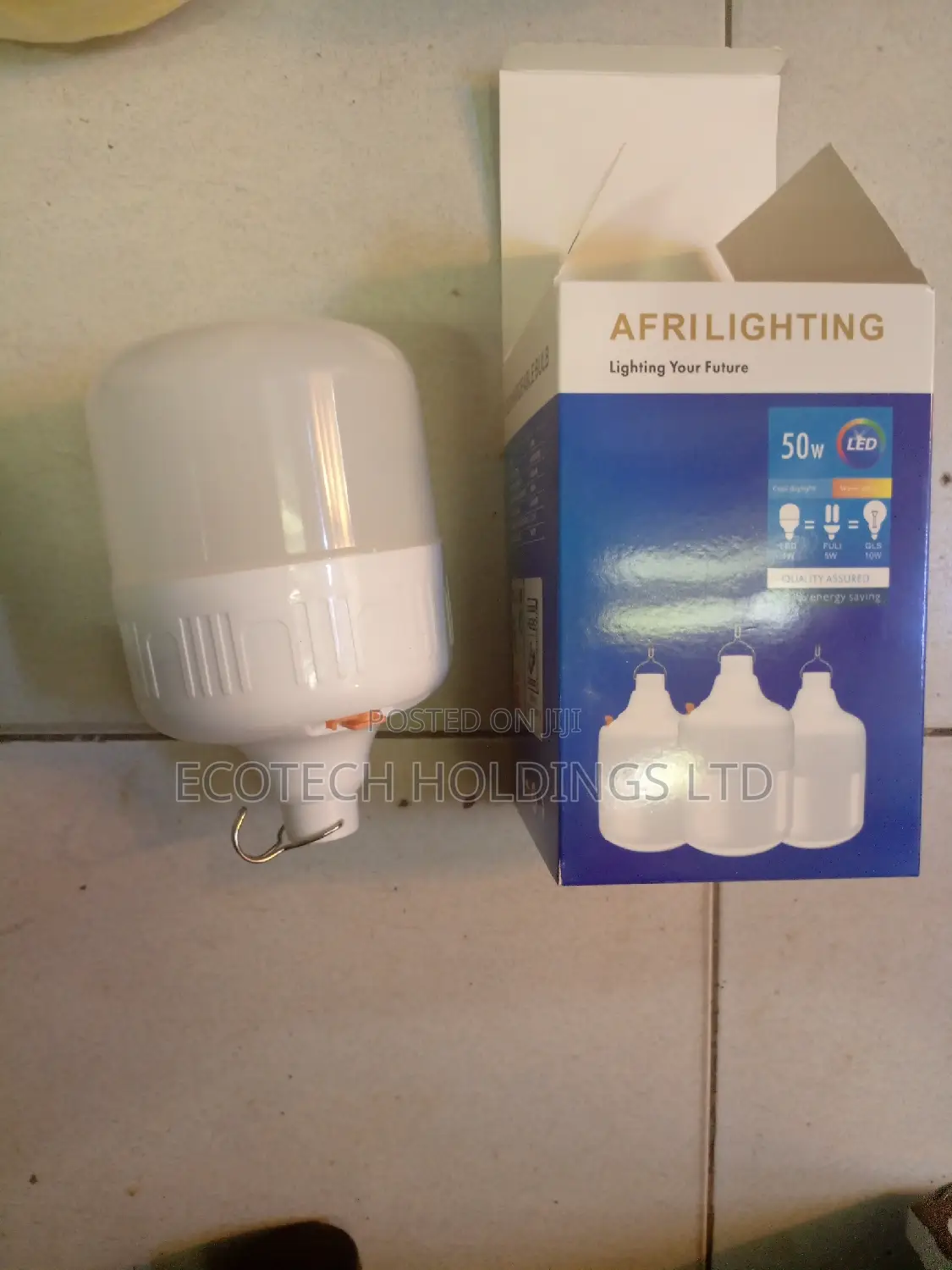 50wts Rechargeable Led Bulbs.