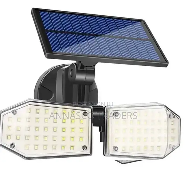 Solar Lamps LED 2heads Motion Sensor Waterproof for Outdoors