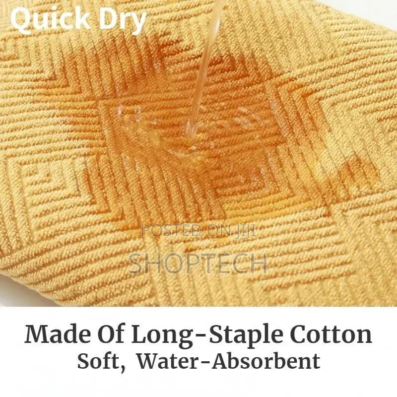 3pcs/Pack Long-Staple Cotton Bath Towel Face Towel Set