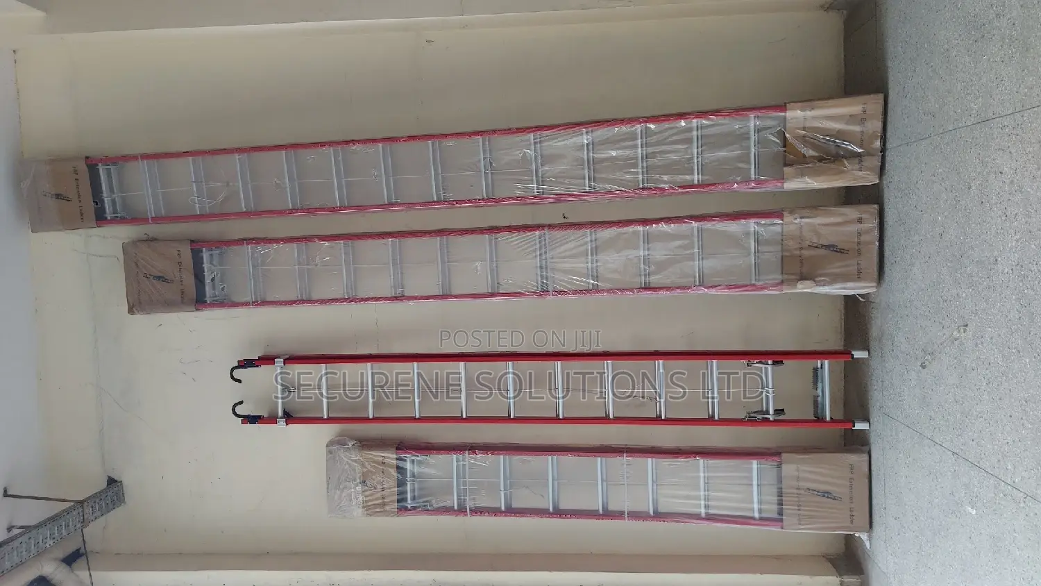 24ft Double Fibreglass Extension Ladders