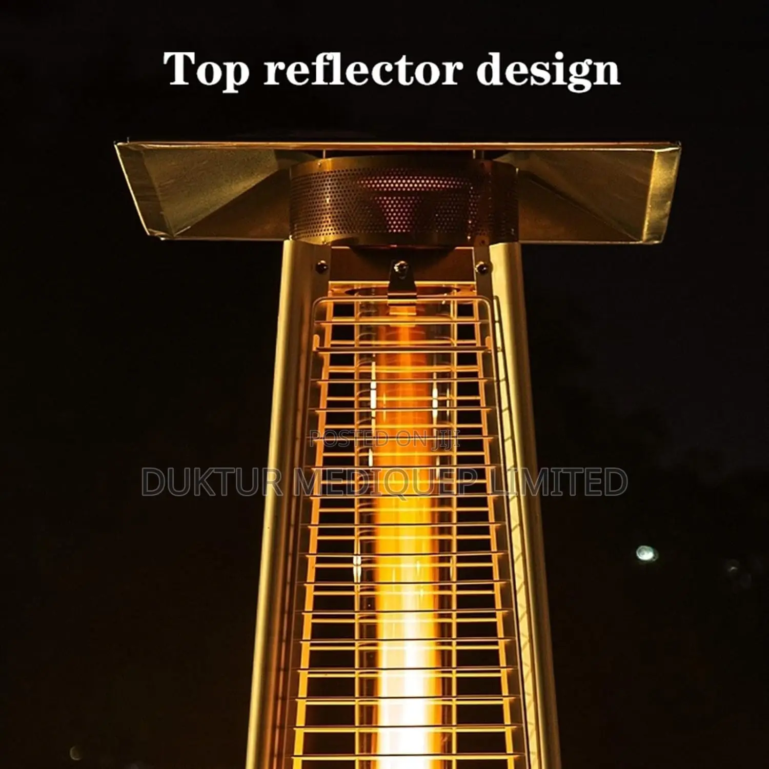 Pyramid Glass Tube Patio Heater