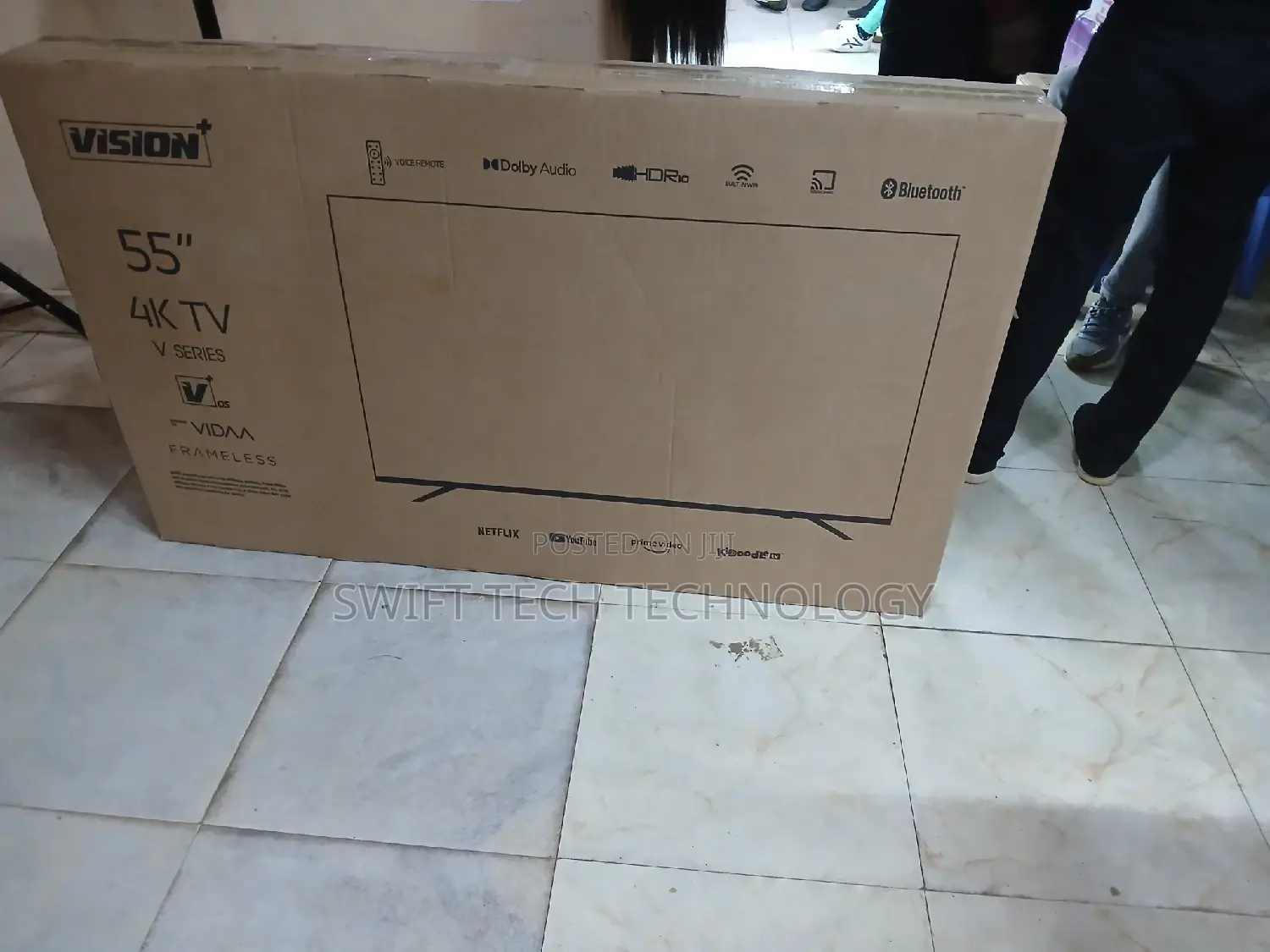 Vision 55 Inches Smart Vidaa Led Tv