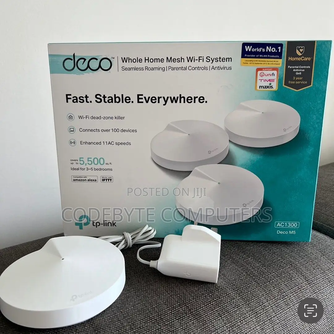 Tp-Link Deco M5 Ac1300 Whole Home Mesh Wi-Fisystem Deco M5-3