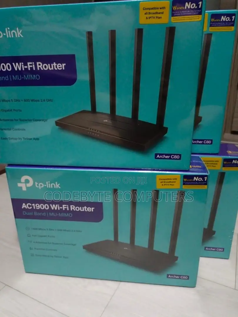 Tp-link Ac1900 Wireless Wifi 5 Router!! Tl-archer C80!! C80