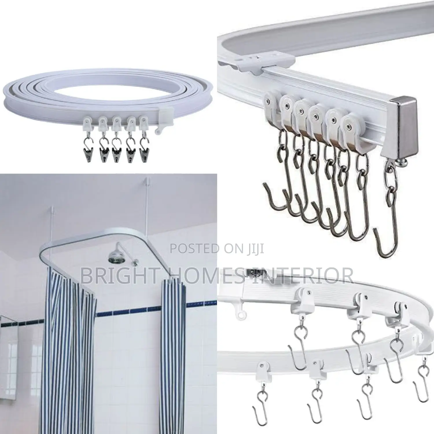 Bendable Curtain Rails Hospital Rails Mosquito Net Rails