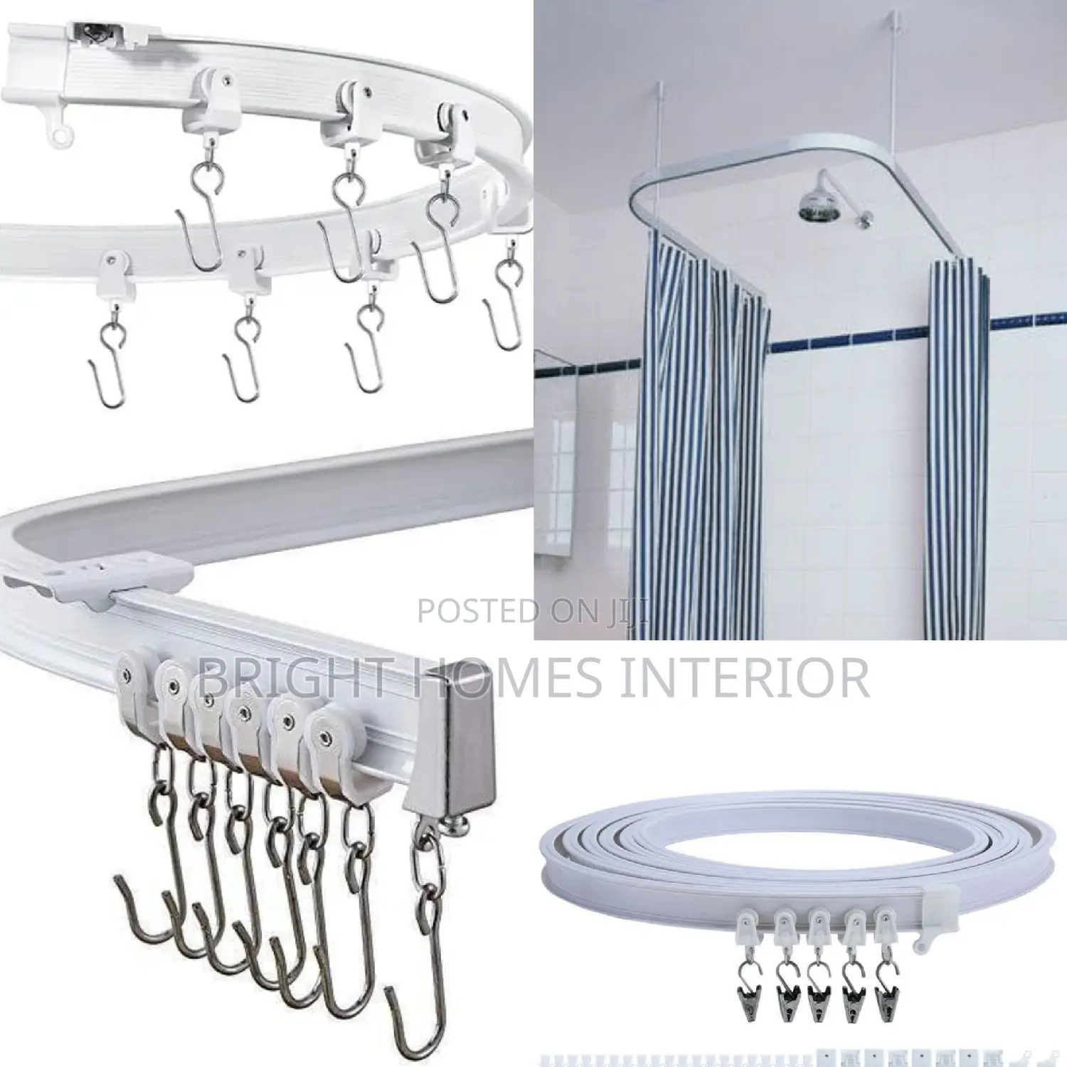 Bendable Curtain Rails Hospital Rails Mosquito Net Rails