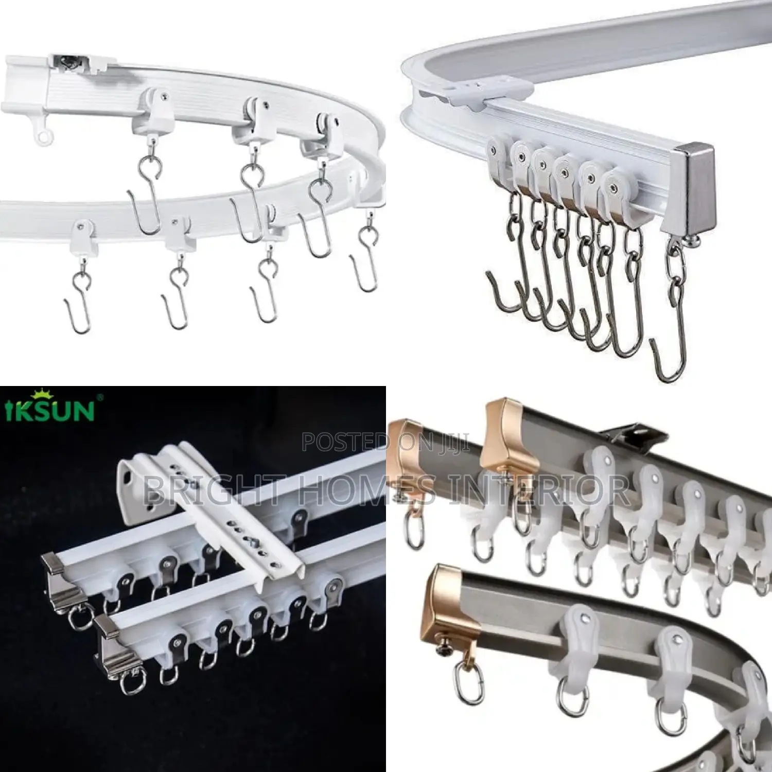 Bendable Curtain Rails Hospital Rails Mosquito Net Rails