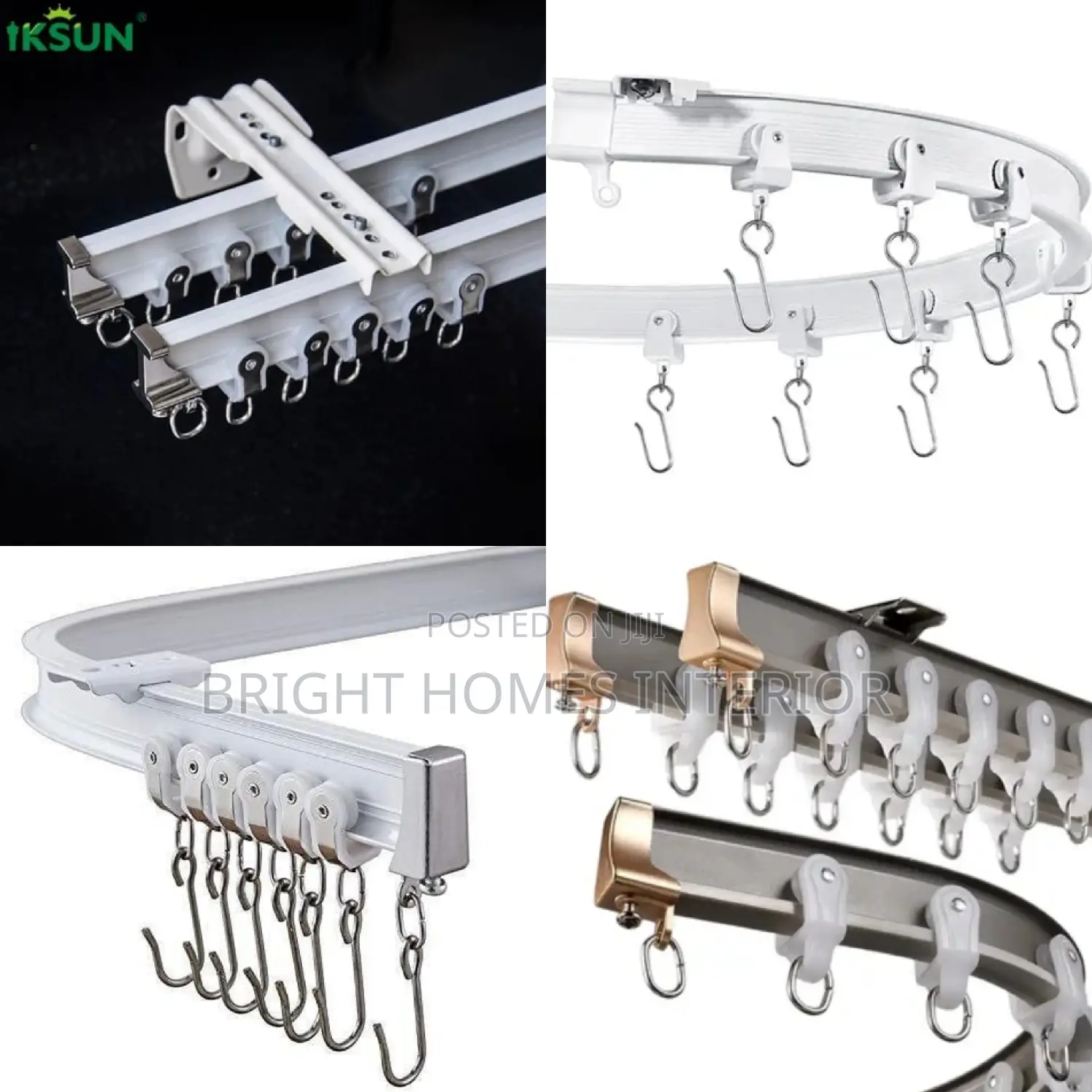 Bendable Curtain Rails Hospital Rails Mosquito Net Rails