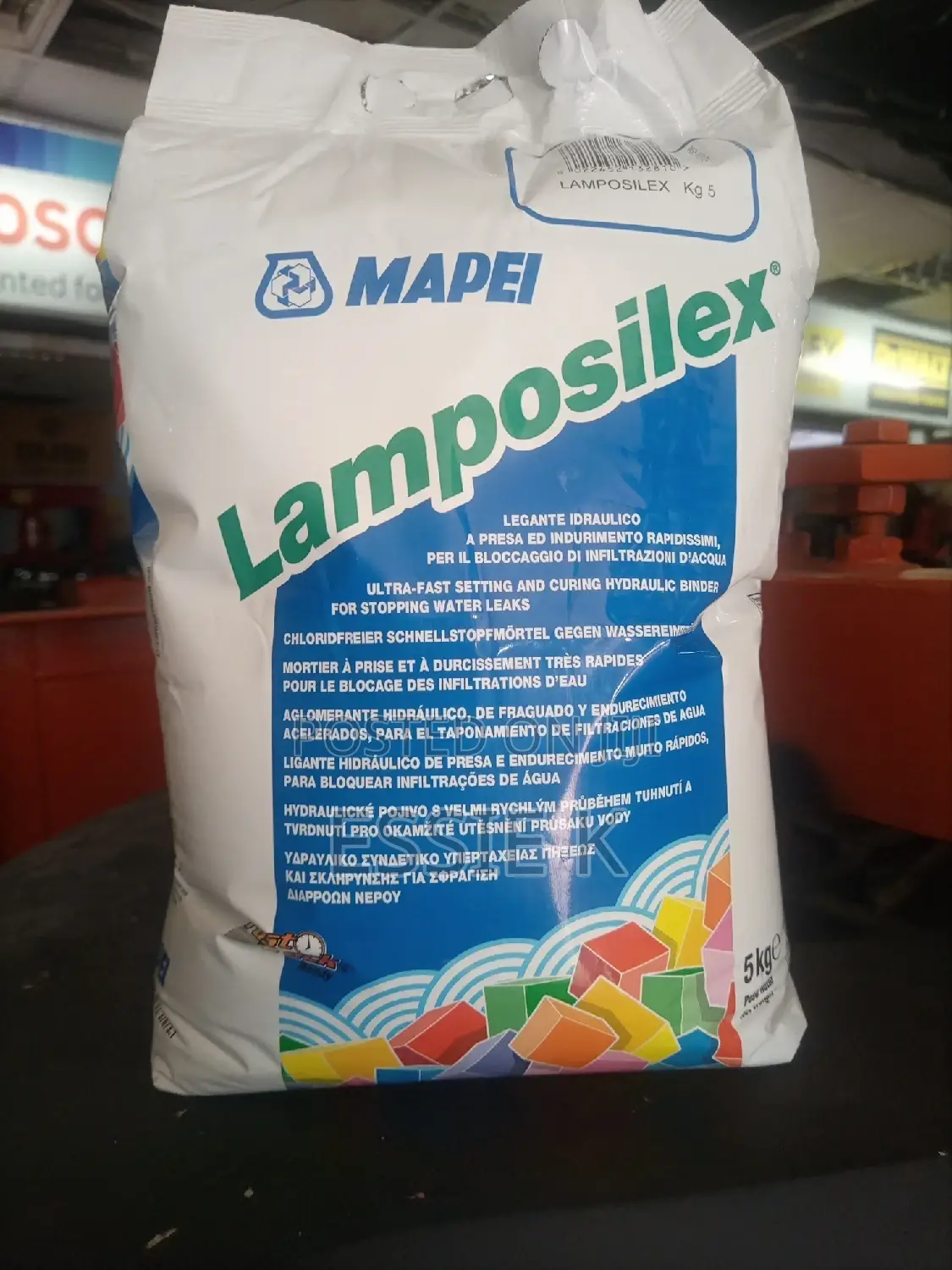 Hydraulic Binder-Lamposilex 5kgs