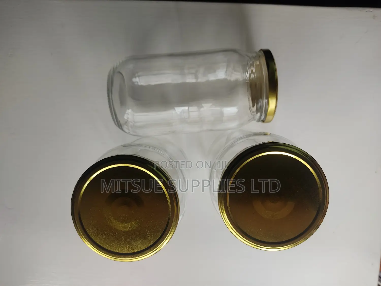 Box Of 500g Jam Jar- 50 Pieces With Lids