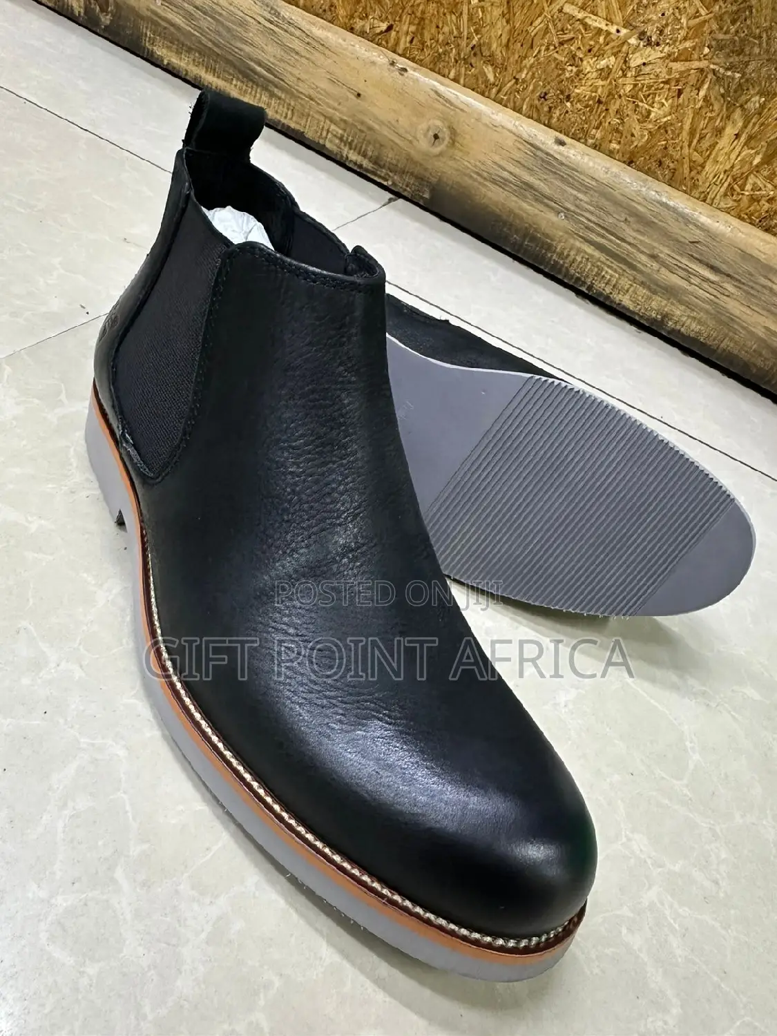 Black Timberland Boots for Men