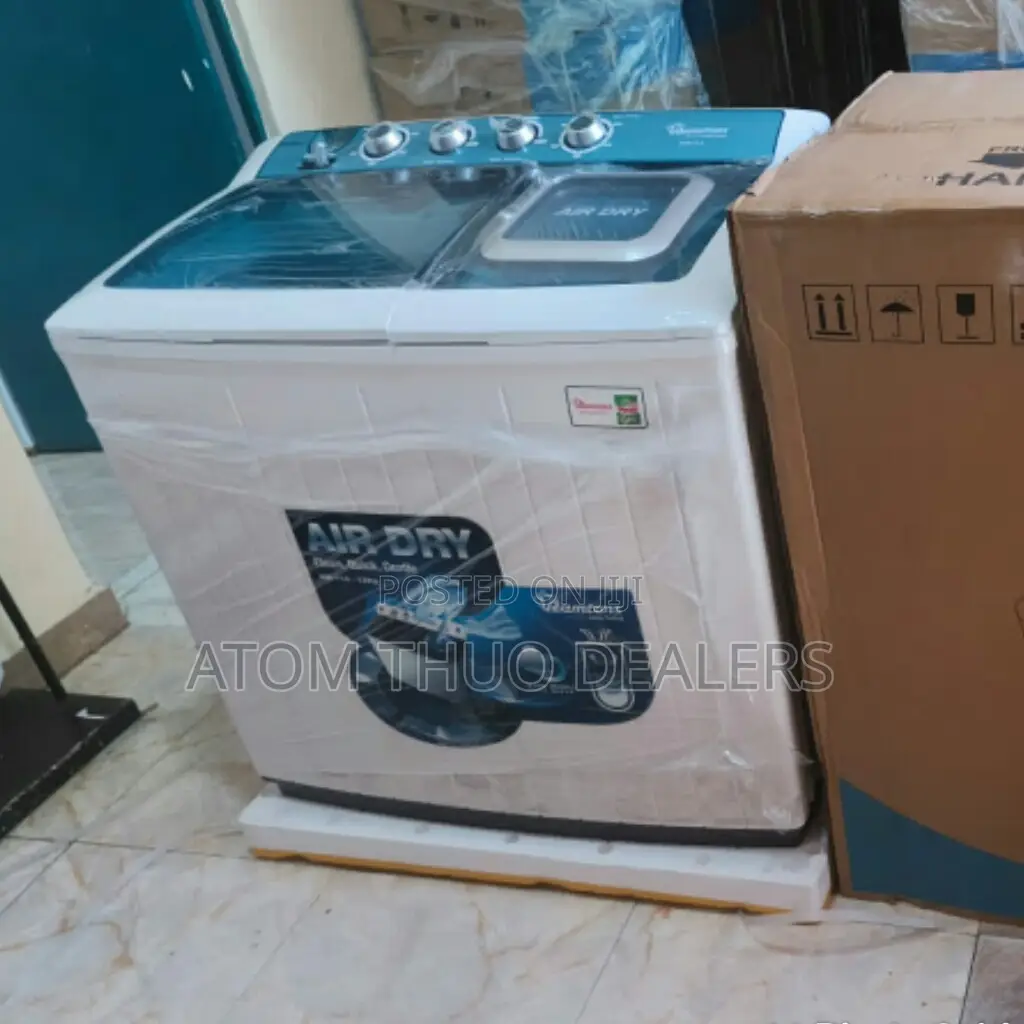 12kgs Ramtons RM/114 Twin Tub Top Load Washing Machine