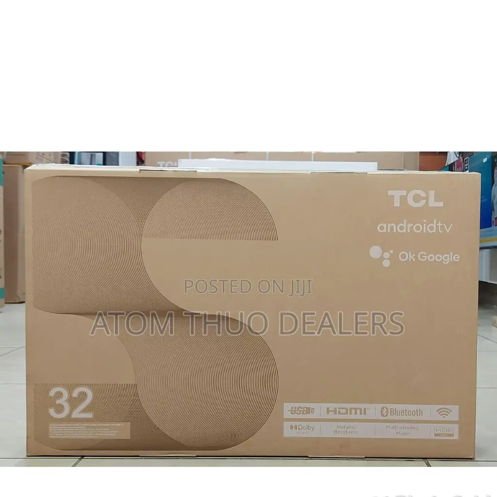 TCL32 Inches Frameless Google Android Tv BT Enabled FHD Led