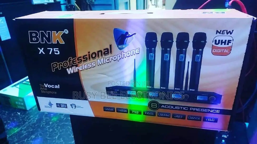Four Channel BNK Weireless Microphone