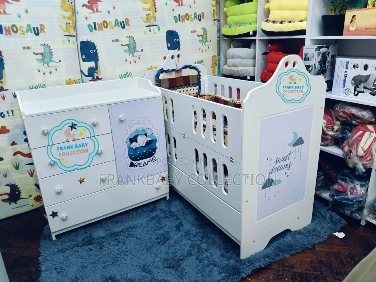 Baby Cot and Drawer