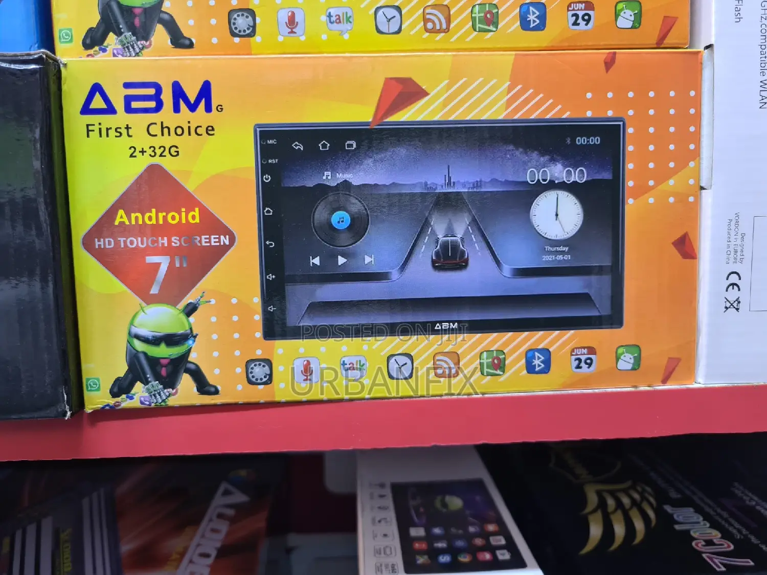 ABM 7 Inch Android Car Radio With Apple Car Play - 2gb/32gb