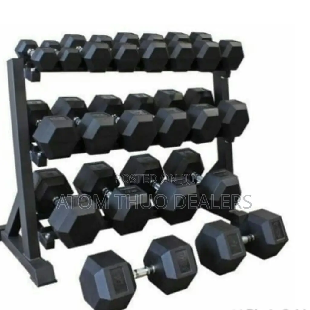 5kg Hexagon Dumbbells(Sold Per Single Hand)