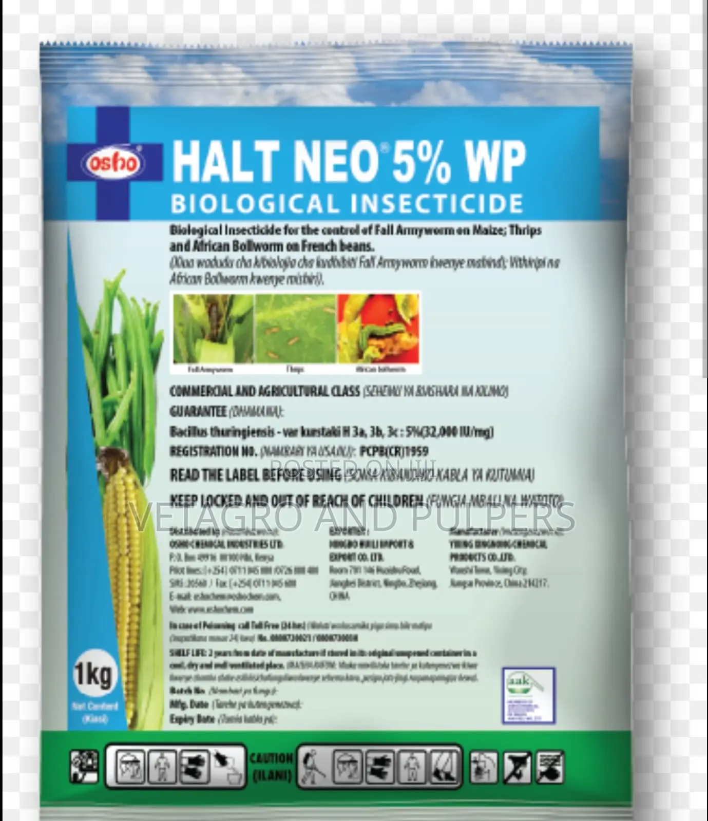 Halt Neo 5% Wp BIOLOGICAL INSECTICIDE