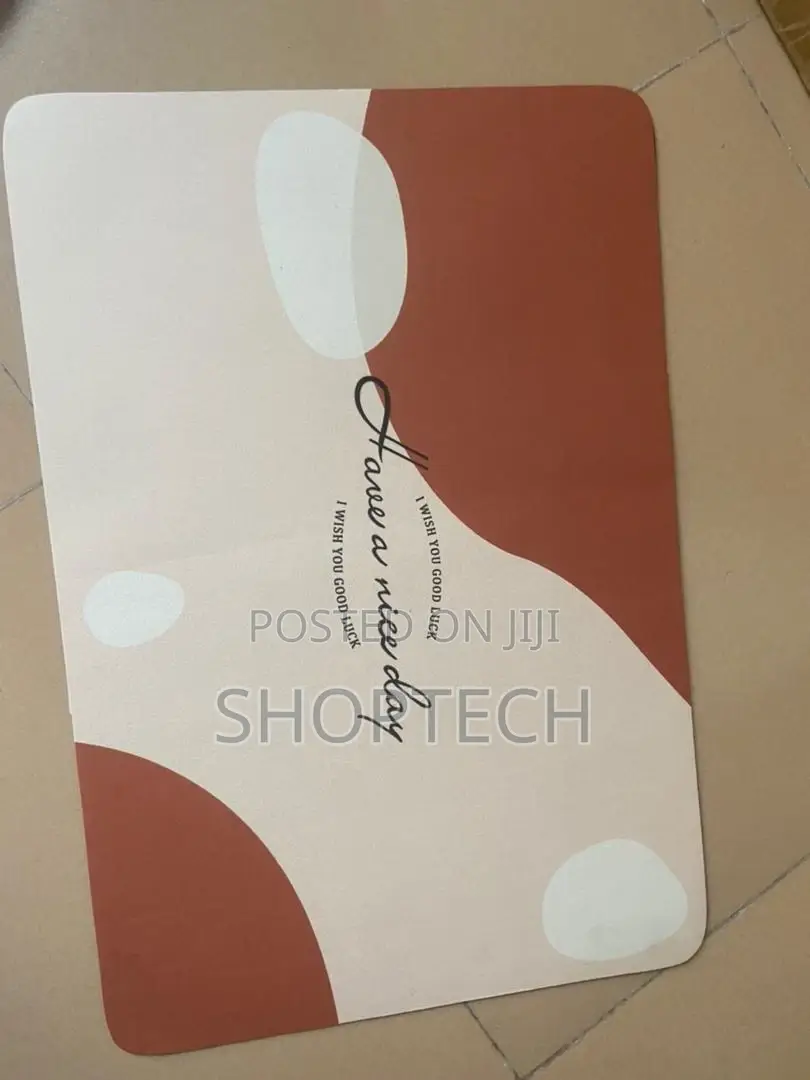 Absorbent Rectangular Bathroom Mats.Size 40*60cm