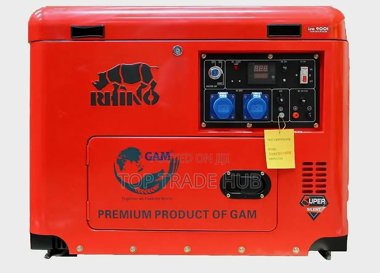 Rhino Silent Diesel Single Phase Generator 13.0 Kva