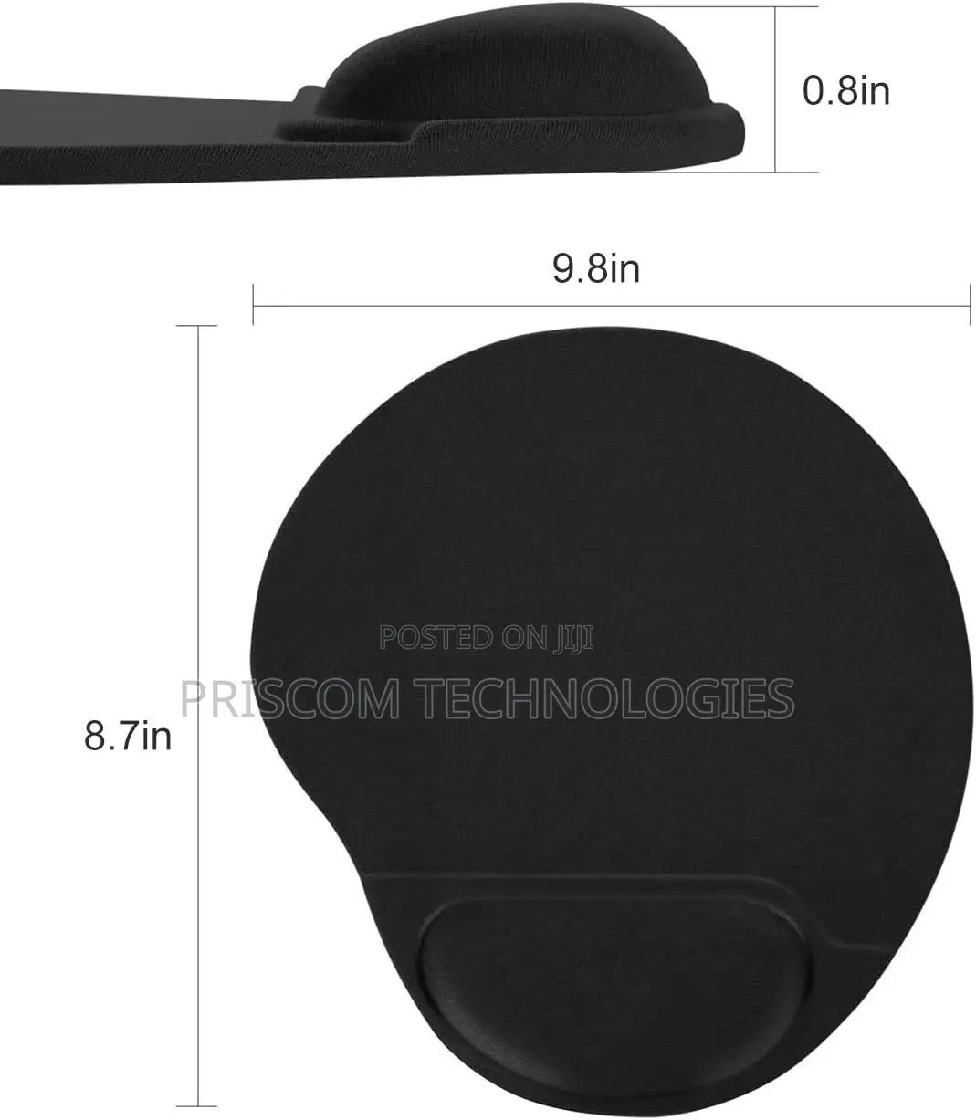 Mouse Pad With Wrist Support, Ergonomic Mouse Pad With Wrist